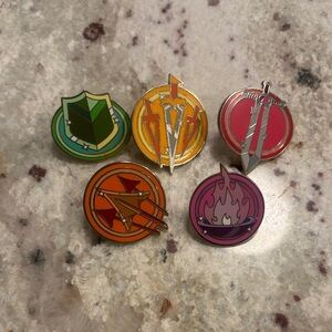 Smite Class Enamel Pins